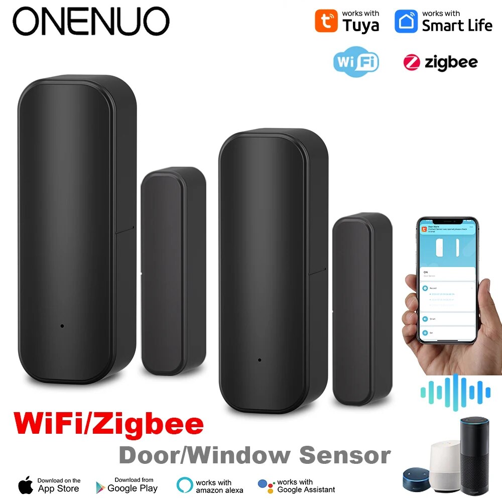 Zigbee Door Window Sensor - Tuya-Capteur d'ouverture et de fermeture de