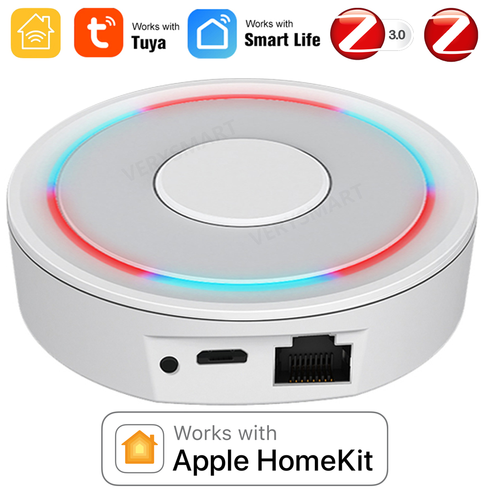 Zigbee Gateway Hub Tuya - HomeKit-airies Passerelle Intelligente pour Maison Connectée,