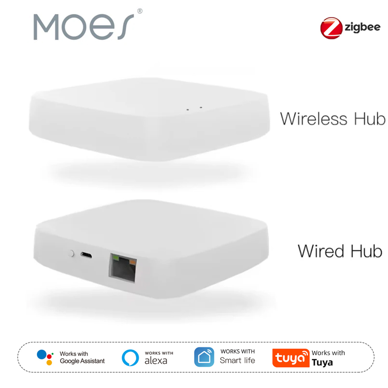 Zigbee Gateway Hub Tuya - Moes Tuya ZigBee 3.0 Hub passerelle