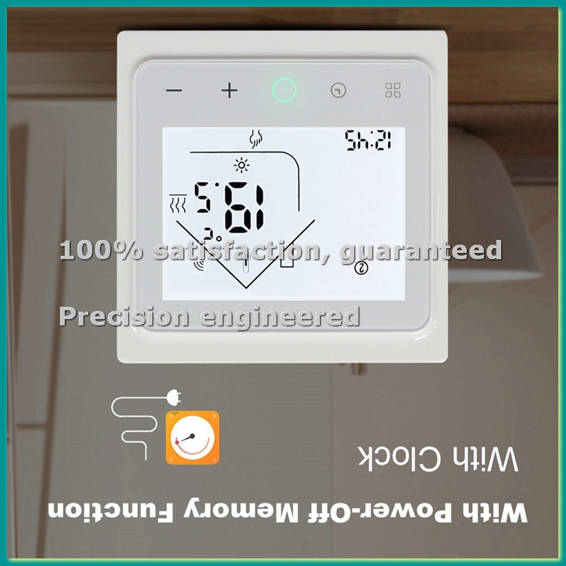 Smart Thermostat Heating Floor - Thermostat intelligent WiFi Tuya 16A pour