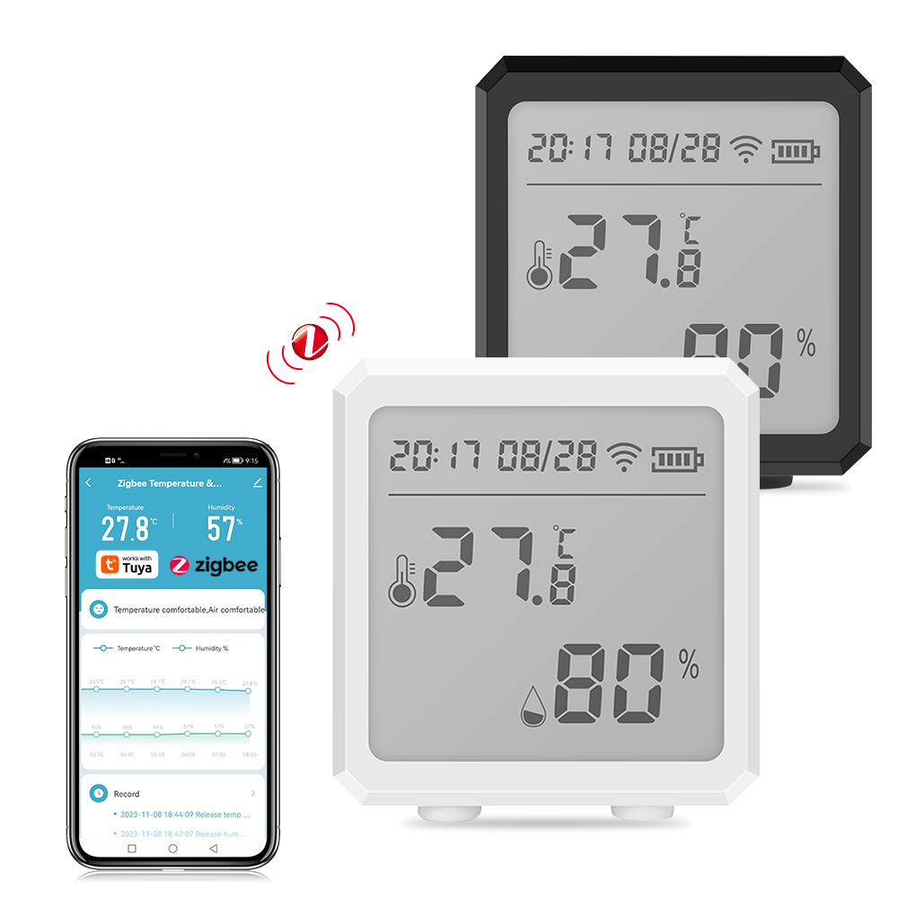 Zigbee Temperature Humidity Sensor - Zigbee – capteur de température et