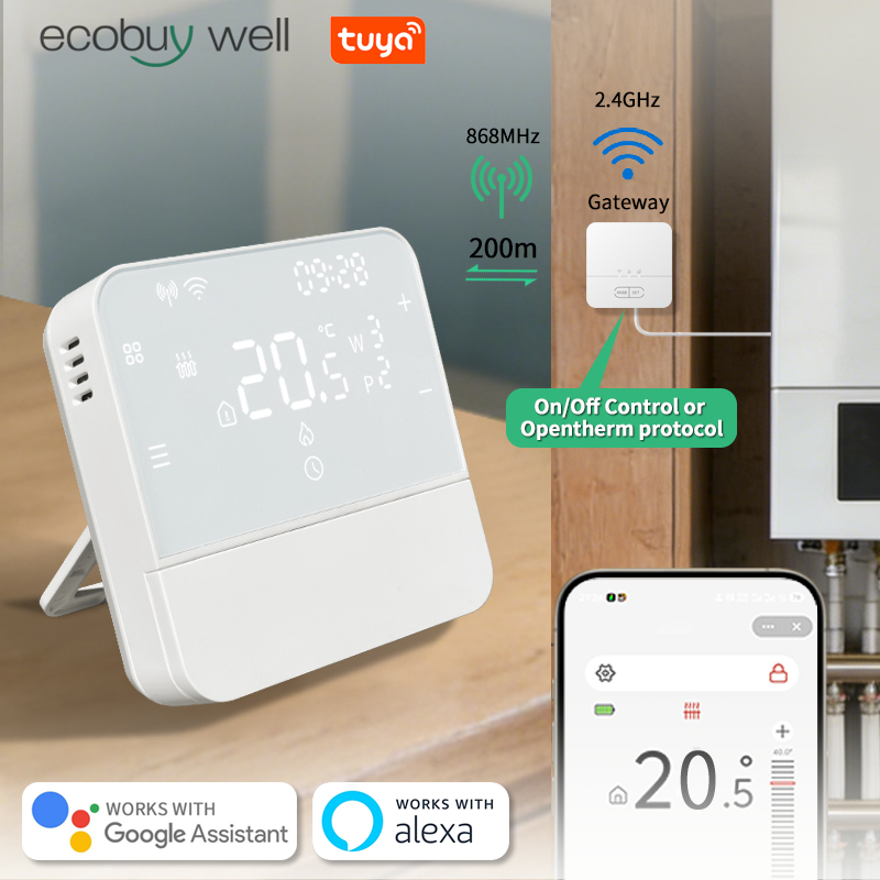 Smart Thermostat Boiler Opentherm - Thermostat sans fil Opentherm pour maison