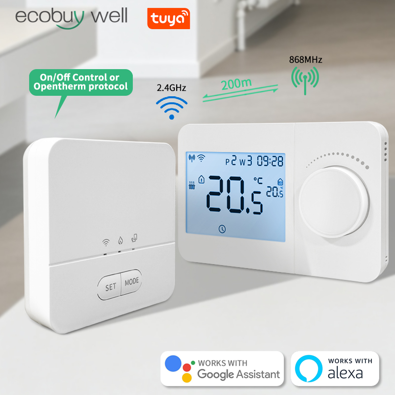 Smart Thermostat Boiler Opentherm - Thermostat WiFi Opentherm pour maison intelligente