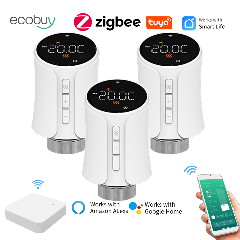 Smart Trv Thermostat Tuya - Tuya – tête de vanne thermostatique
