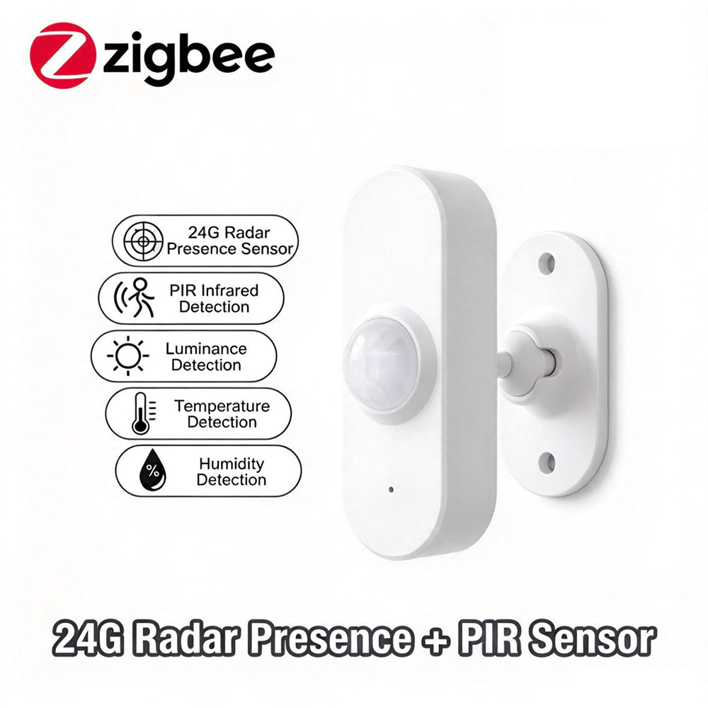 Zigbee Temperature Humidity Sensor - Capteur de présence humaine et de