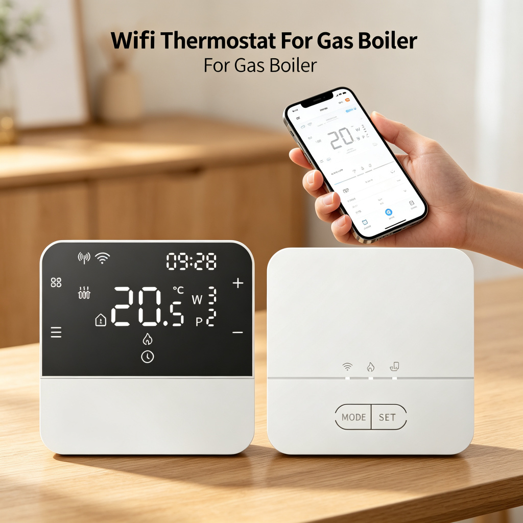Smart Thermostat Boiler Opentherm - Thermostat intelligent WiFi Tuya pour chaudière