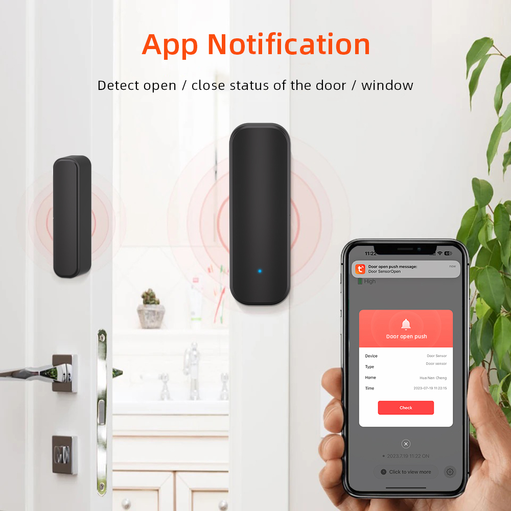 Tuya-Capteur d'ouverture et de - Zigbee Door Window Sensor avis et prix