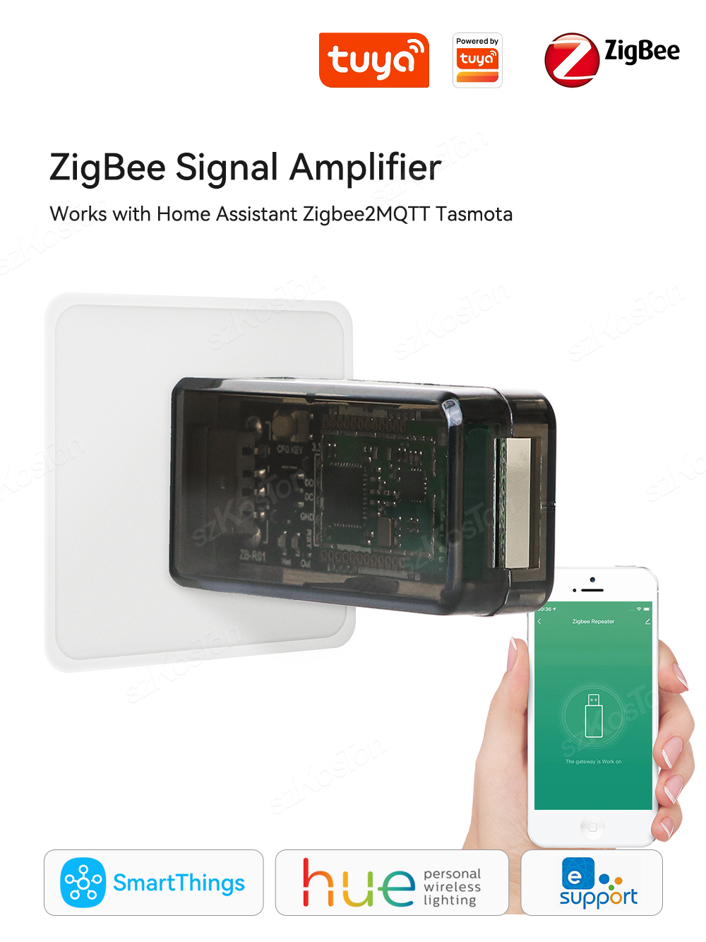 Répéteur de signal ZigBee 3.0, - Zigbee Repeater Signal Extender avis et prix