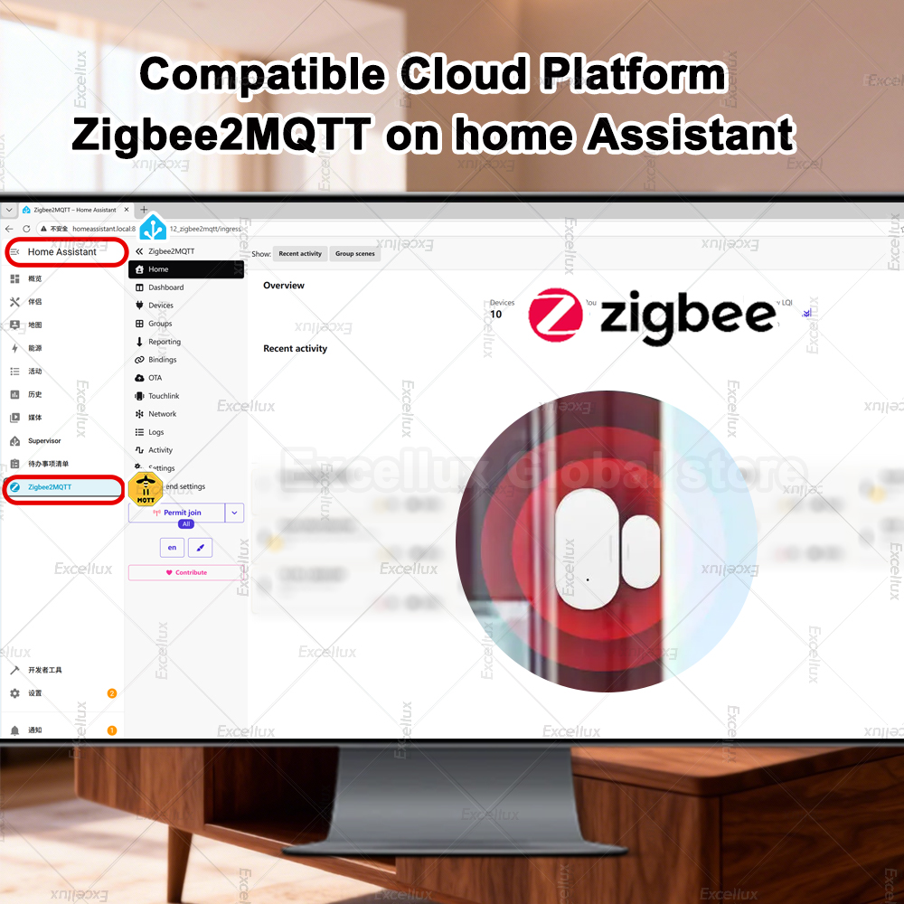 Zigbee 3.0 capteur de fenêtre  - Zigbee Door Window Sensor avis et prix