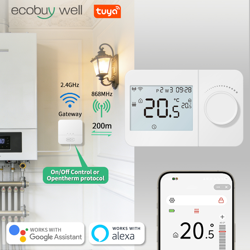 Thermostat sans fil Opentherm  - Smart Thermostat Boiler Opentherm avis et prix