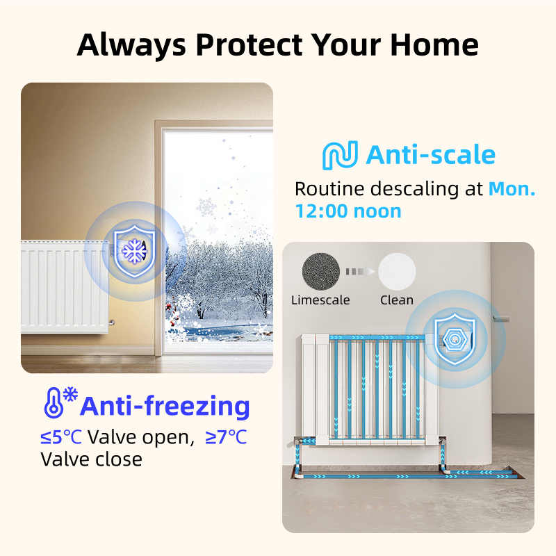 Thermostat intelligent tuya zi - Smart Trv Thermostat Tuya avis et prix