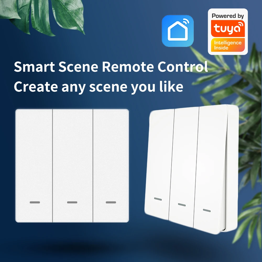 GENIHO-Joli de scène mural int - Zigbee Smart Button Scene Switch avis et prix