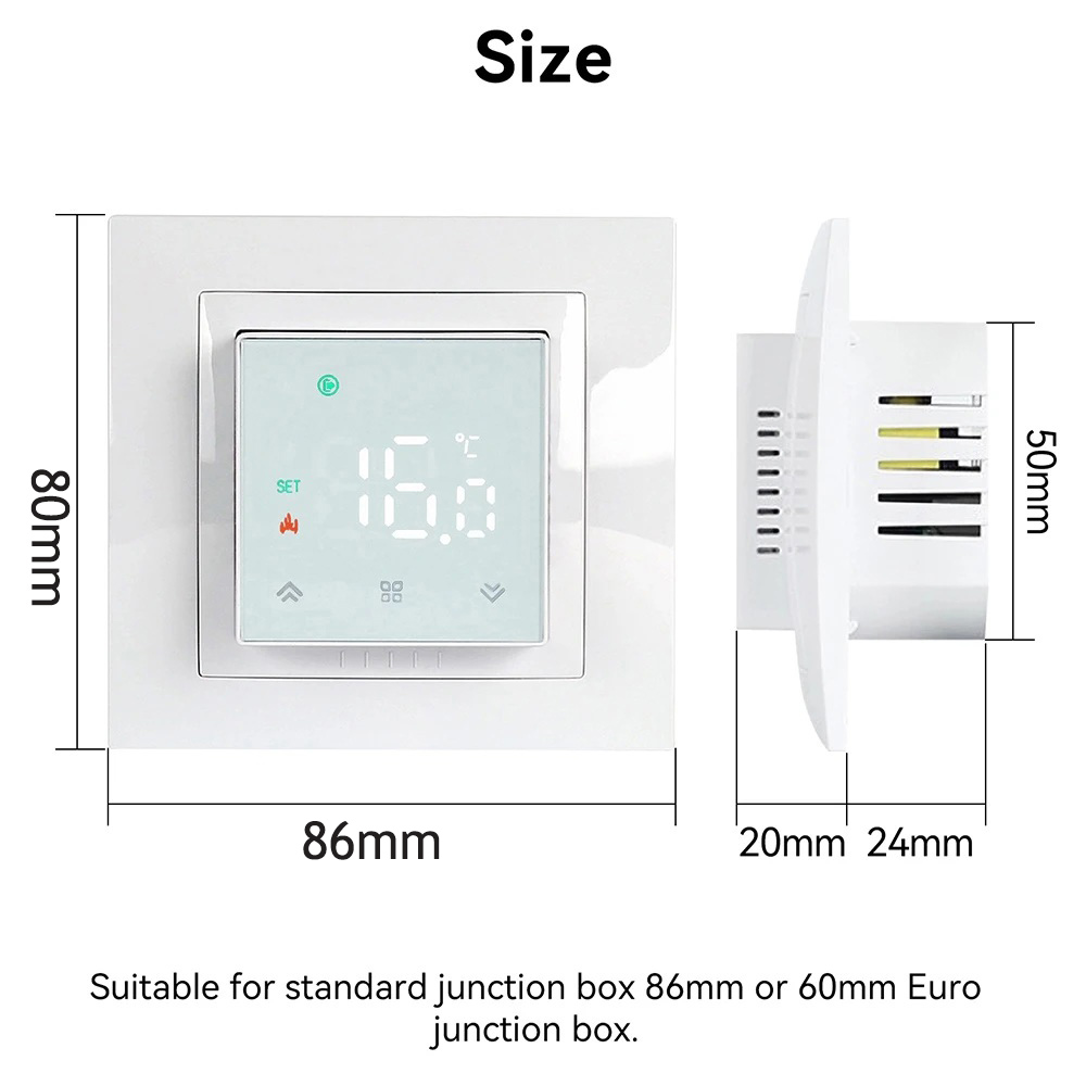Contrôleur de température inte - Smart Thermostat Heating Floor avis et prix