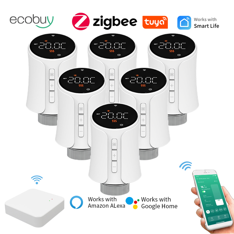 Vanne de radiateur thermostati - Smart Trv Thermostat Tuya avis et prix
