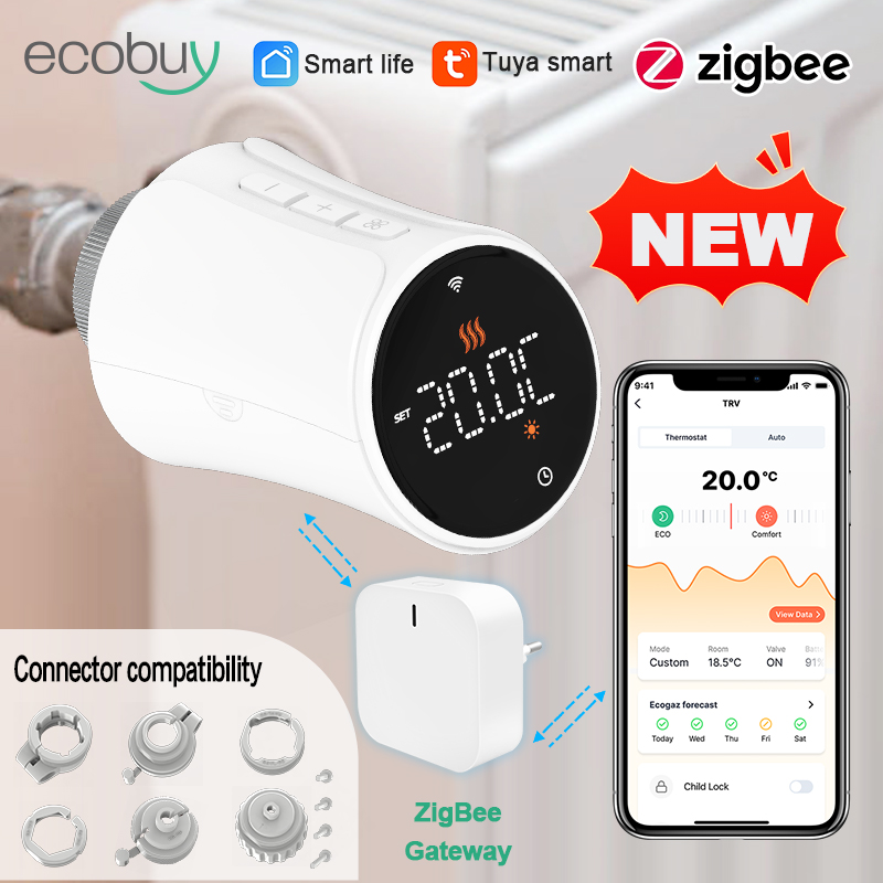 Vanne de radiateur thermostati - Smart Trv Thermostat Tuya avis et prix