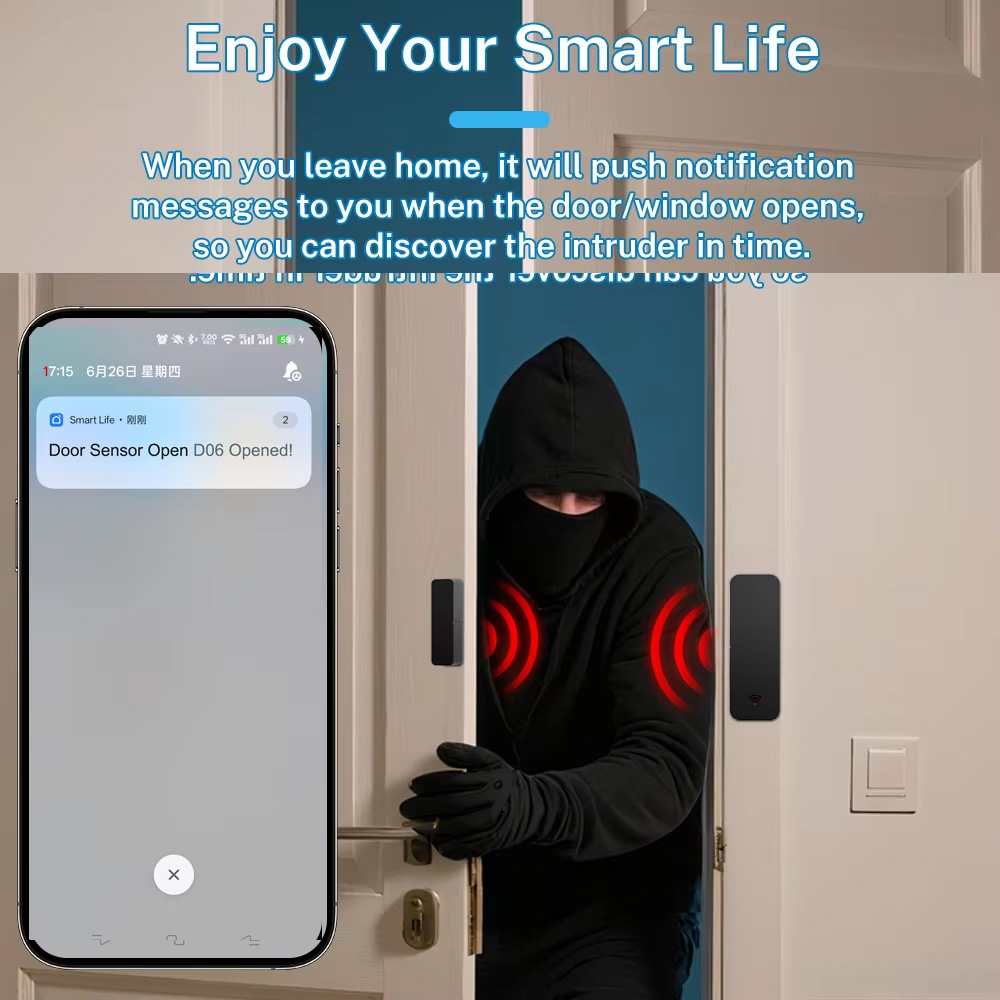 Capteur de porte et de fenêtre - Zigbee Door Window Sensor avis et prix