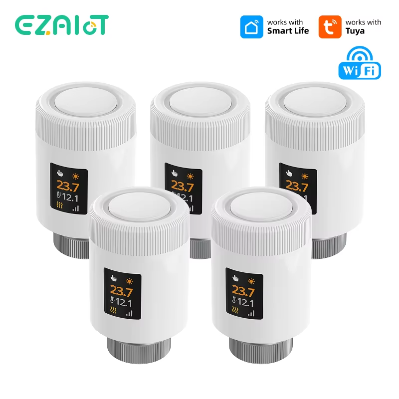 Vanne thermostatique intellige - Smart Trv Thermostat Tuya avis et prix