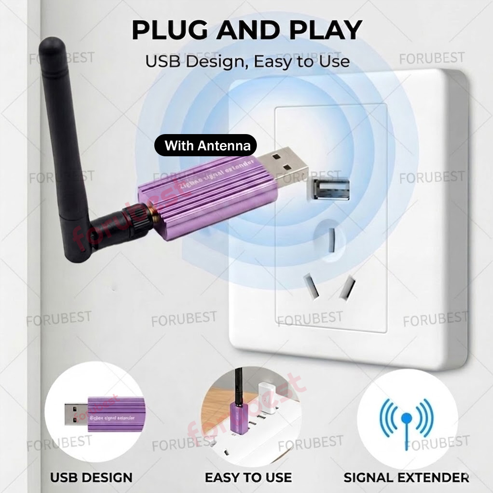 Répéteur de signal USB Zigbee  - Zigbee Repeater Signal Extender avis et prix