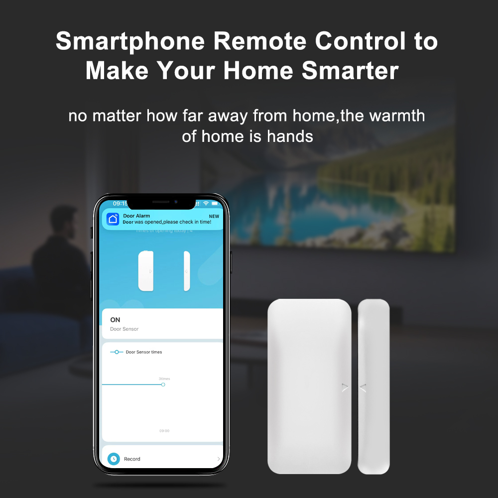 Capteur de porte/fenêtre sans  - Zigbee Door Window Sensor avis et prix