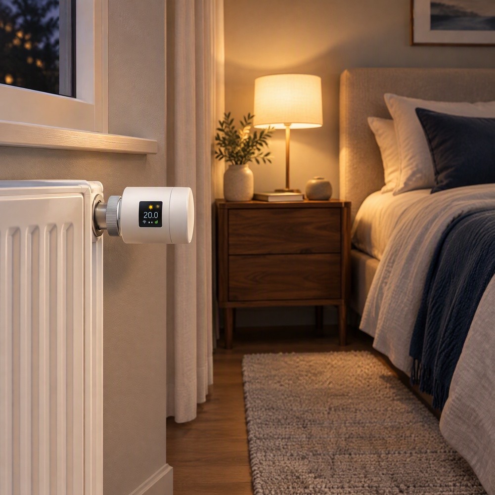 Vanne thermostatique intellige - Zigbee Radiator Thermostat Valve avis et prix