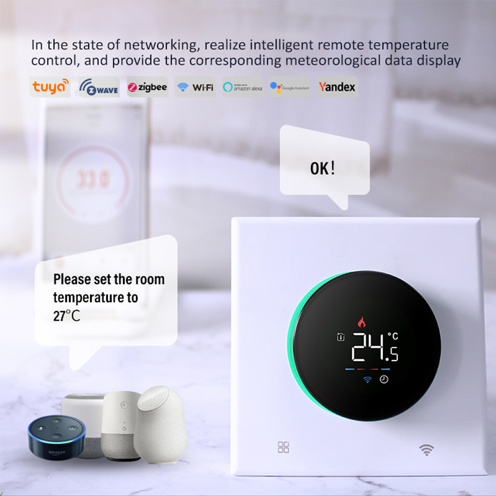 TUYA-Thermostat Intelligent Wi - Smart Thermostat Heating Floor avis et prix