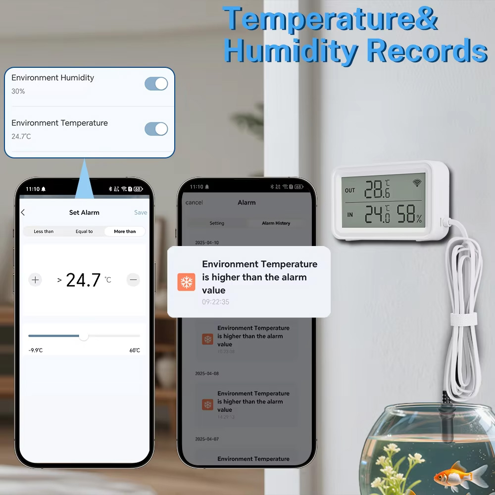 Sonde externe de température e - Zigbee Temperature Humidity Sensor avis et prix
