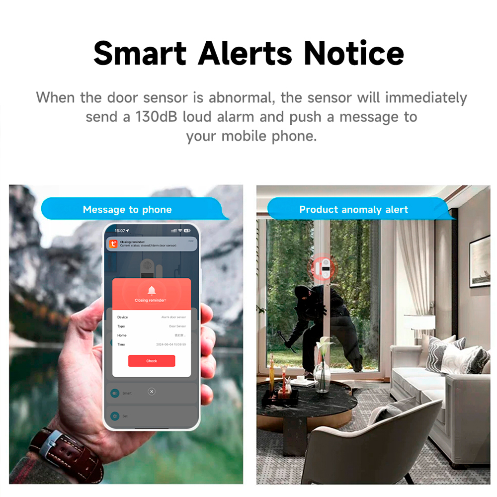 Capteur de contact sans fil Tu - Zigbee Door Window Sensor avis et prix