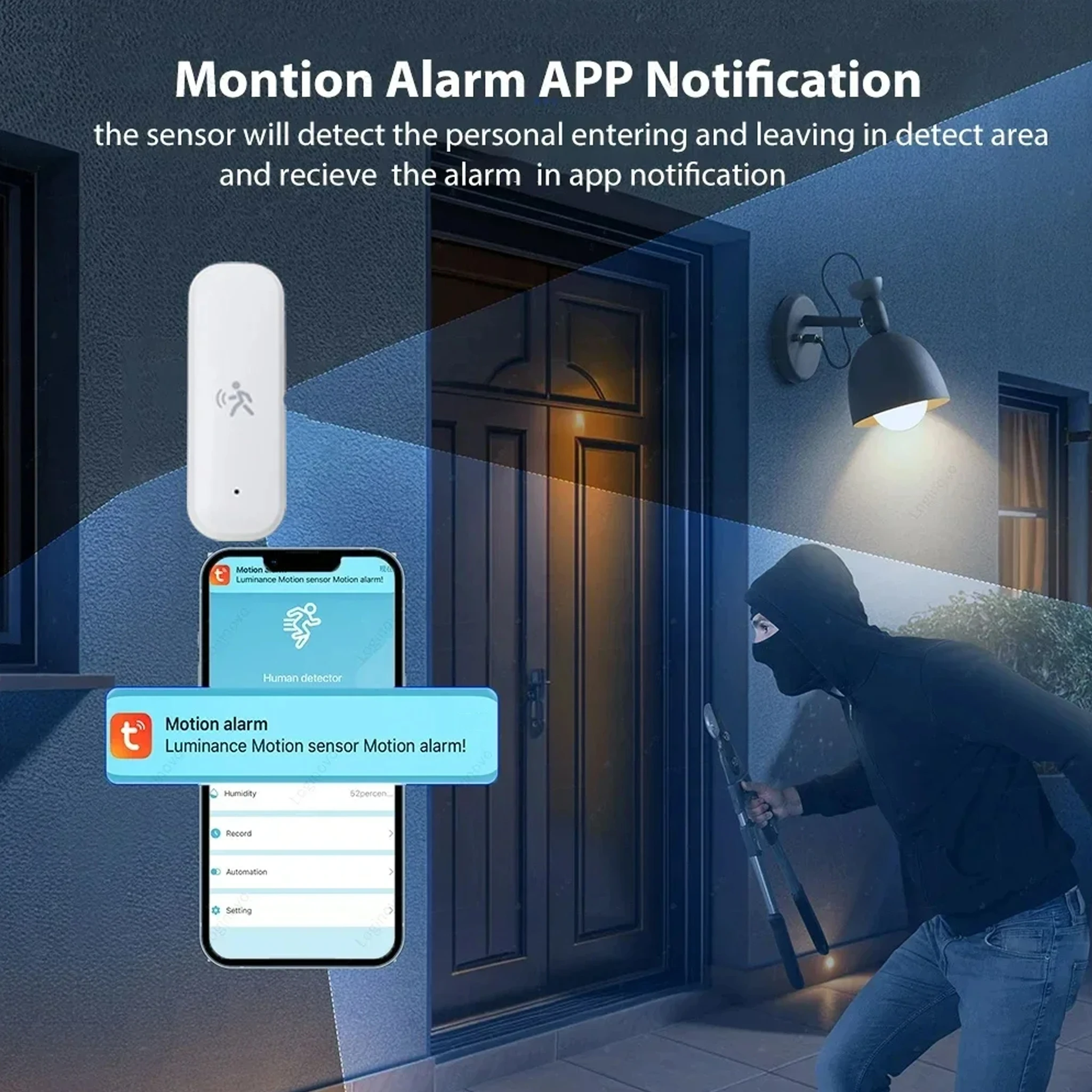 Capteur de présence humaine Zi - Zigbee Temperature Humidity Sensor avis et prix