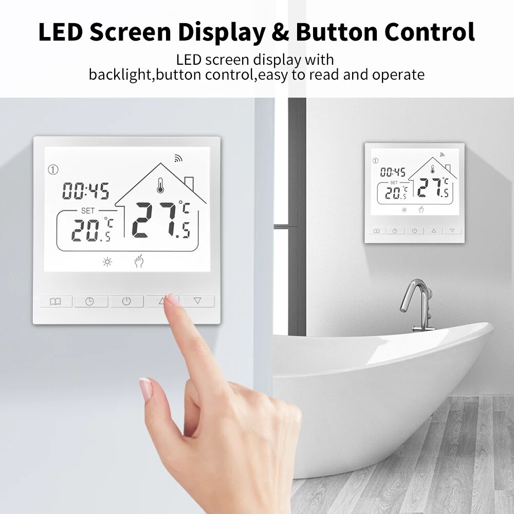 Thermostat intelligent WiFi Tu - Smart Thermostat Heating Floor avis et prix