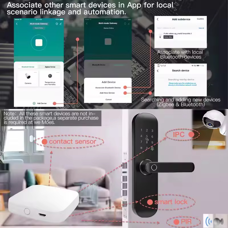 MOES Tuya ZigBee3.0 Hub intell - Zigbee Gateway Hub Tuya avis et prix