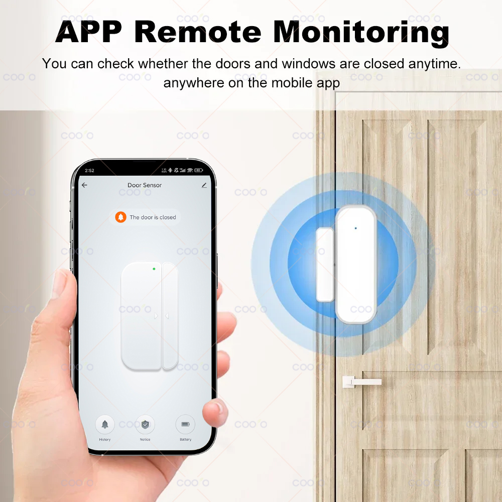 Capteur de porte/fenêtre Zigbe - Zigbee Door Window Sensor avis et prix