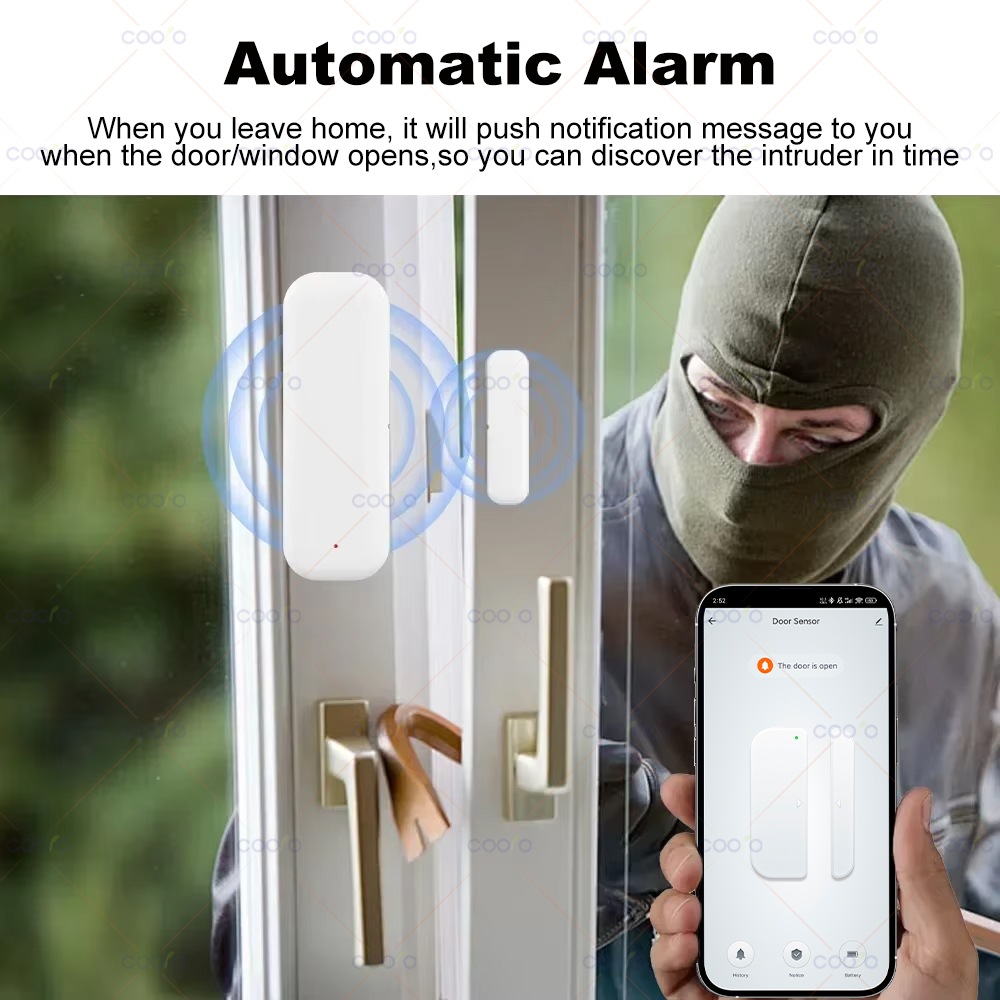 Capteur de porte/fenêtre Zigbe - Zigbee Door Window Sensor avis et prix