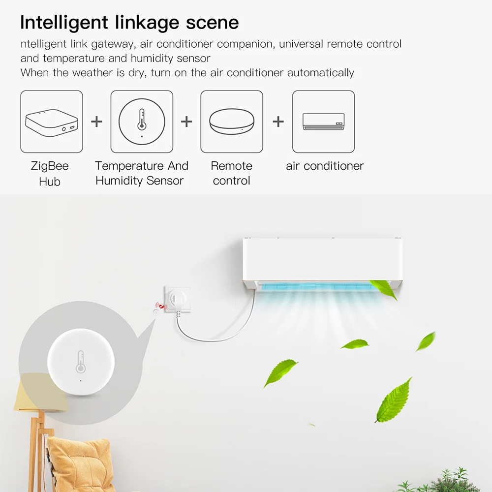 Tuya – capteur intelligent de  - Zigbee Temperature Humidity Sensor avis et prix