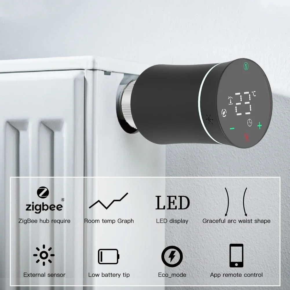 MOES ZigBee 3.0 – Thermostat T - Smart Trv Thermostat Tuya avis et prix