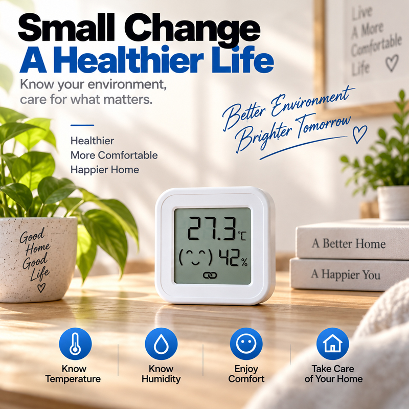 Thermomètre et hygromètre Zigb - Zigbee Temperature Humidity Sensor avis et prix