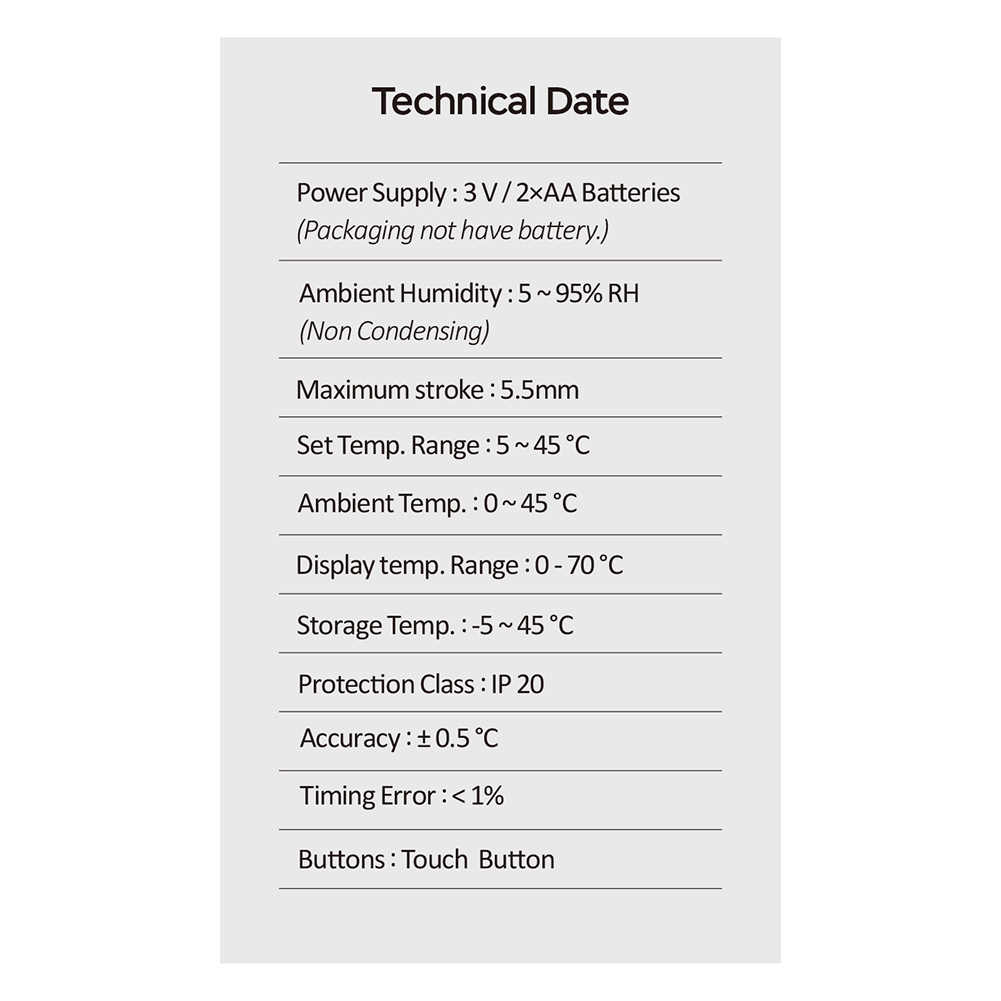 AA81-LCD Écran tactile Zigbee, - Zigbee Radiator Thermostat Valve avis et prix