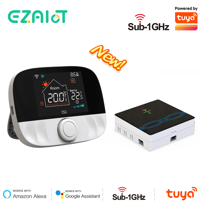 Thermostat sans fil RF433, WiF - Smart Thermostat Heating Floor avis et prix