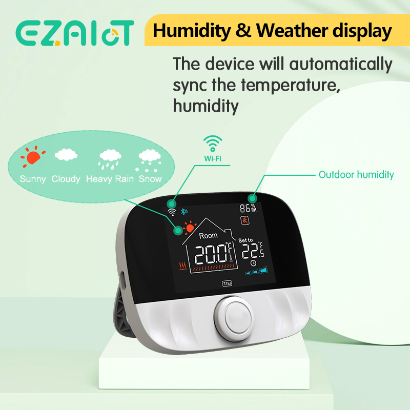 Thermostat sans fil RF433, WiF - Smart Thermostat Heating Floor avis et prix