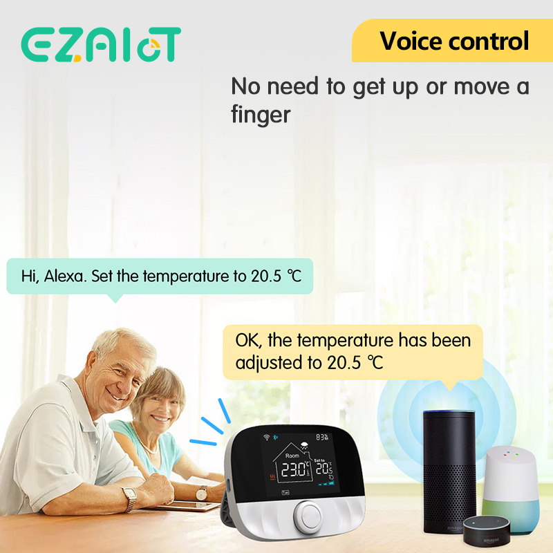 Thermostat sans fil RF433, WiF - Smart Thermostat Heating Floor avis et prix