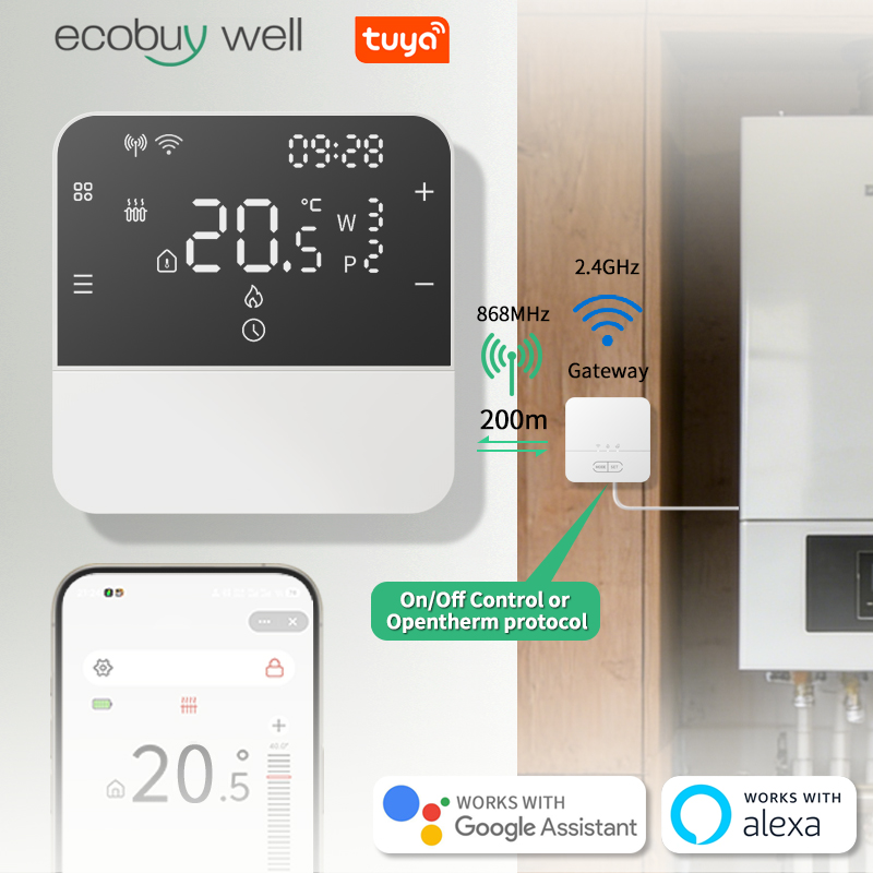Thermostat Wi-Fi Opentherm pou - Smart Thermostat Boiler Opentherm avis et prix