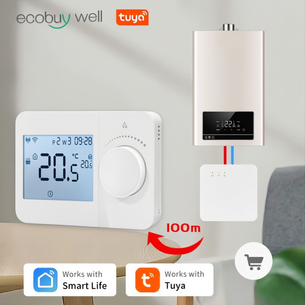 Thermostat WiFi intelligent Tu - Smart Thermostat Boiler Opentherm avis et prix