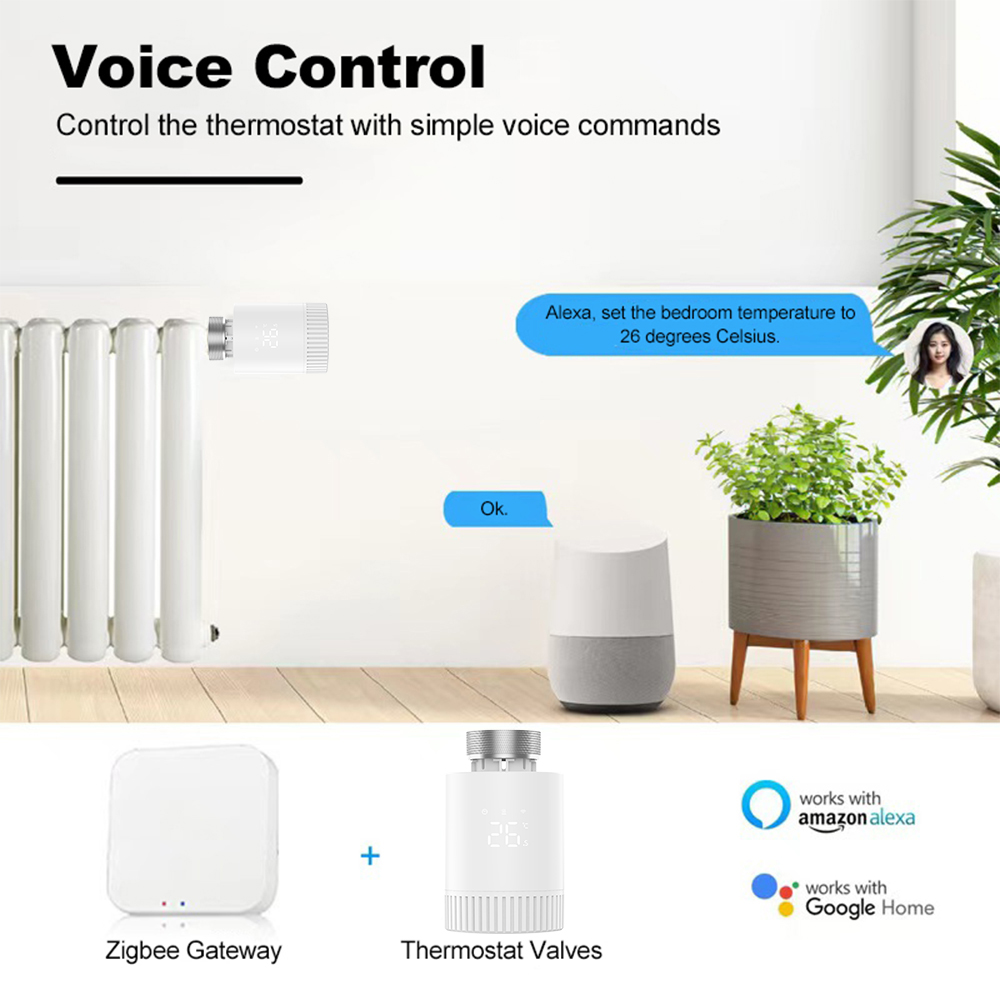 RKHK Tuya Zigbee – Actuateur d - Smart Trv Thermostat Tuya avis et prix