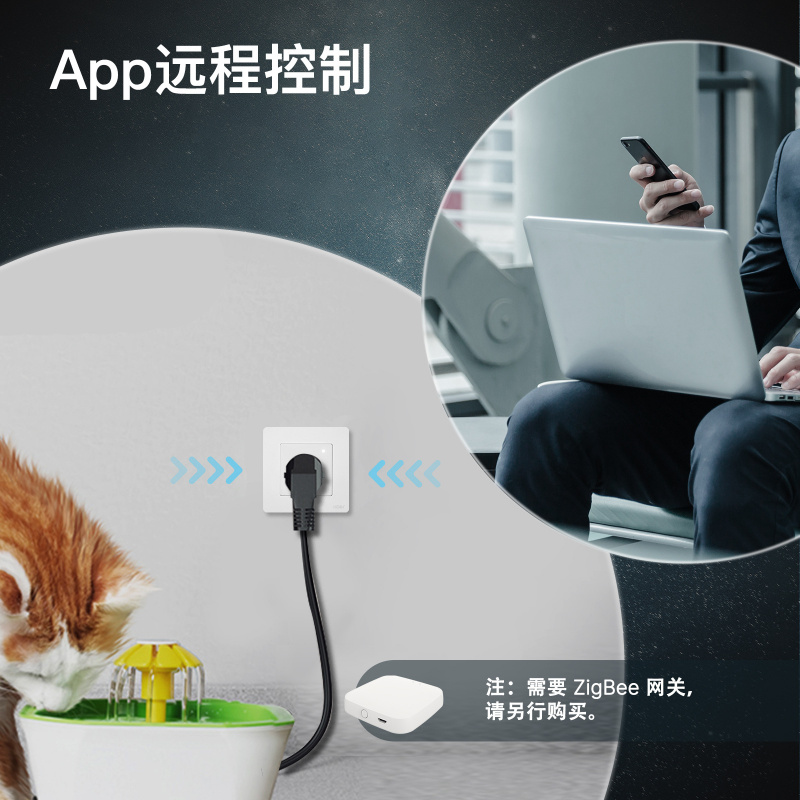 Prise intelligente MOES Tuya Z - Zigbee Smart Plug Energy Monitor avis et prix