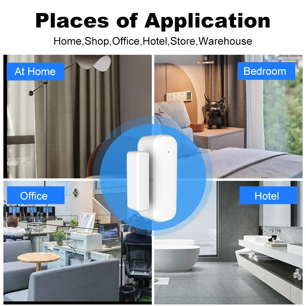 Détecteur d'ouverture de porte - Zigbee Door Window Sensor avis et prix