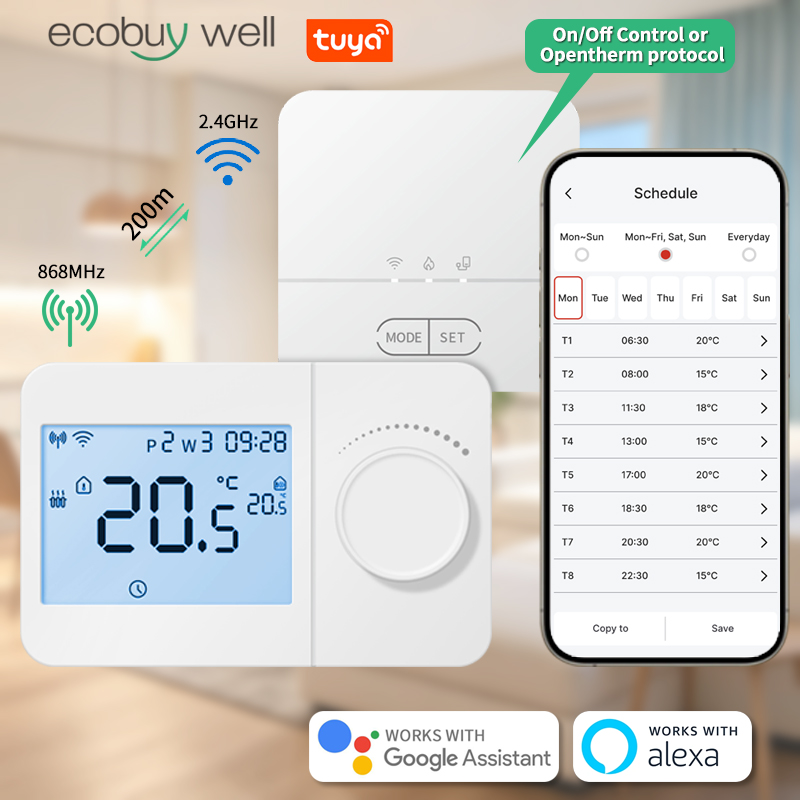 Thermostat intelligent Openthe - Smart Thermostat Boiler Opentherm avis et prix