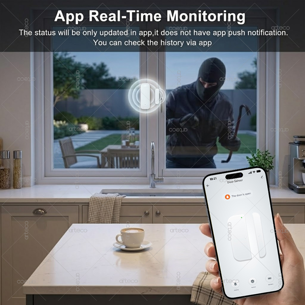 Capteur de porte Zigbee, capte - Zigbee Door Window Sensor avis et prix