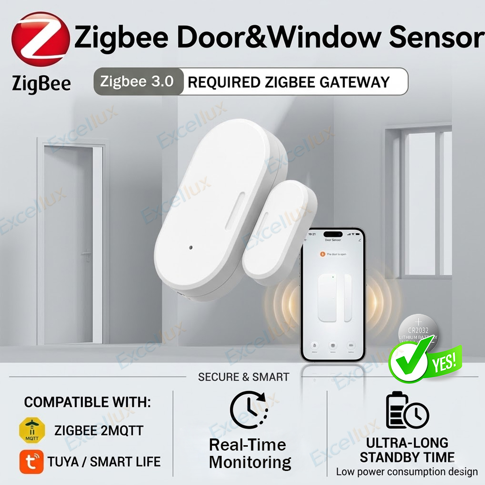Capteur de porte/fenêtre Tuya  - Zigbee Door Window Sensor avis et prix