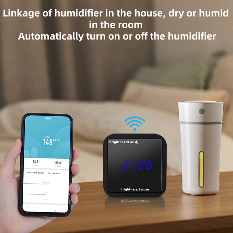 Tuya ZigBee capteur de lumière - Zigbee Temperature Humidity Sensor avis et prix