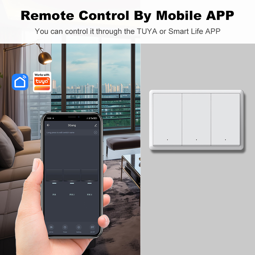 Interrupteur mural intelligent - Zigbee Smart Button Scene Switch avis et prix