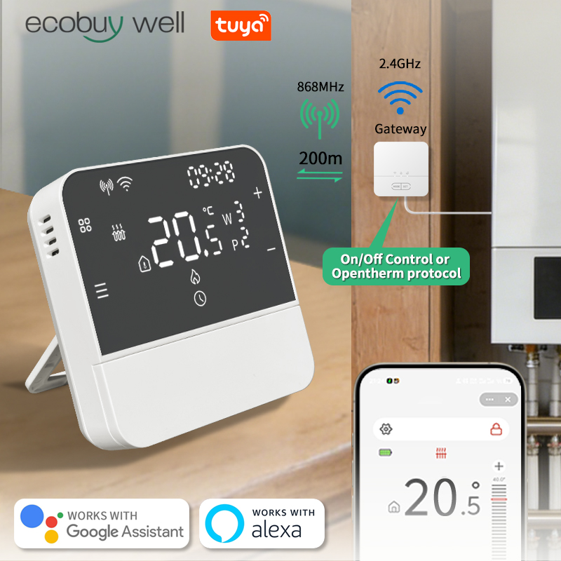 Thermostat intelligent Tuya Op - Smart Thermostat Boiler Opentherm avis et prix